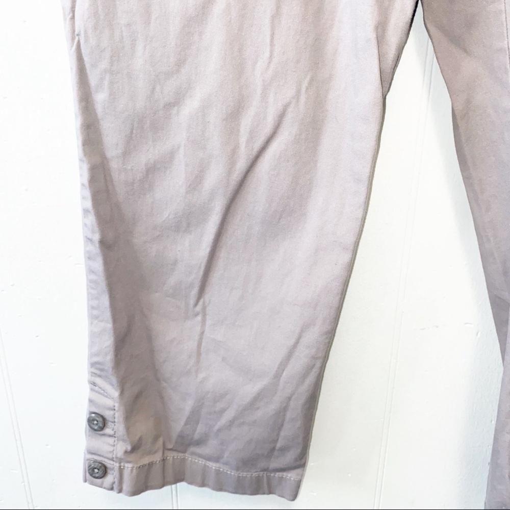 Loft Gray Curvy Crop Pants - Picture 2 of 7